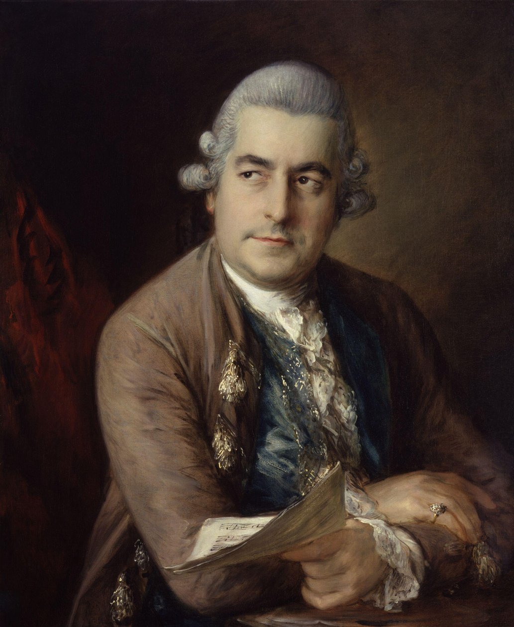 Johann Christian Bach autorstwa Thomas Gainsborough