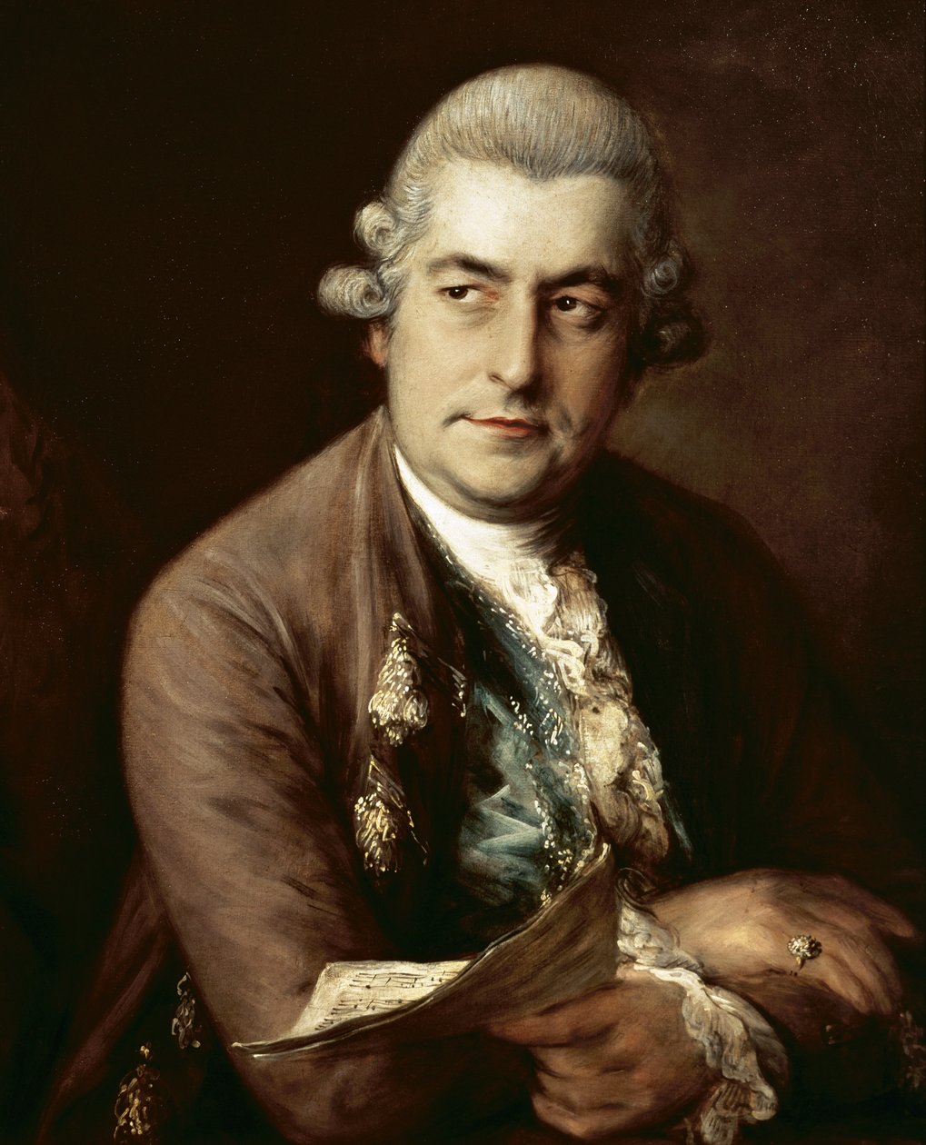 Johann Christian Bach, 1776 autorstwa Thomas Gainsborough