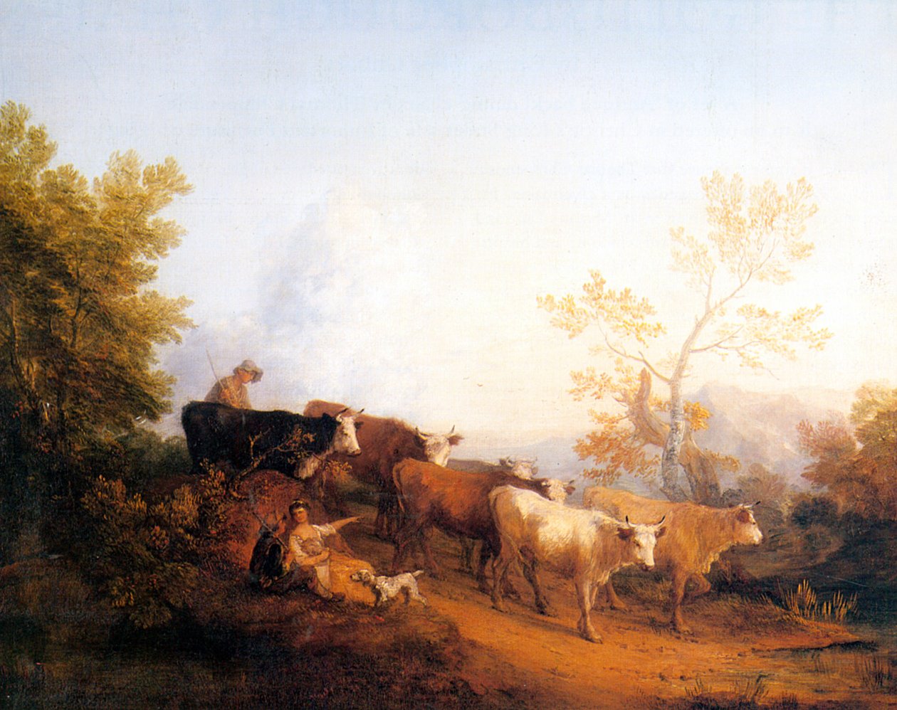Kuhherde gainsborough autorstwa Thomas Gainsborough