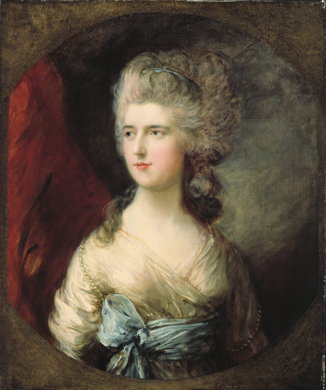 Lady Anna Horatia Waldegrave, c.1783 autorstwa Thomas Gainsborough