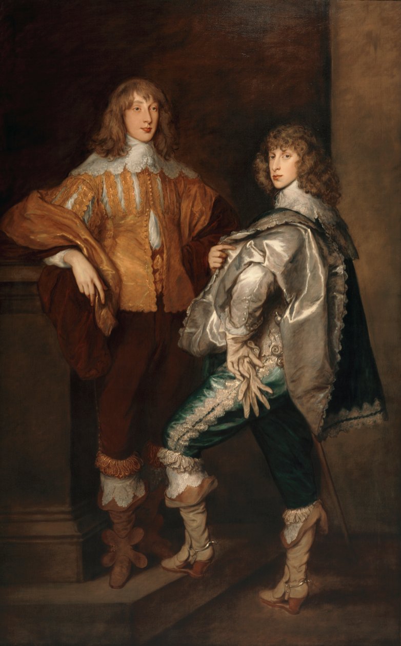 Lordowie John i Bernard Stuart autorstwa Thomas Gainsborough
