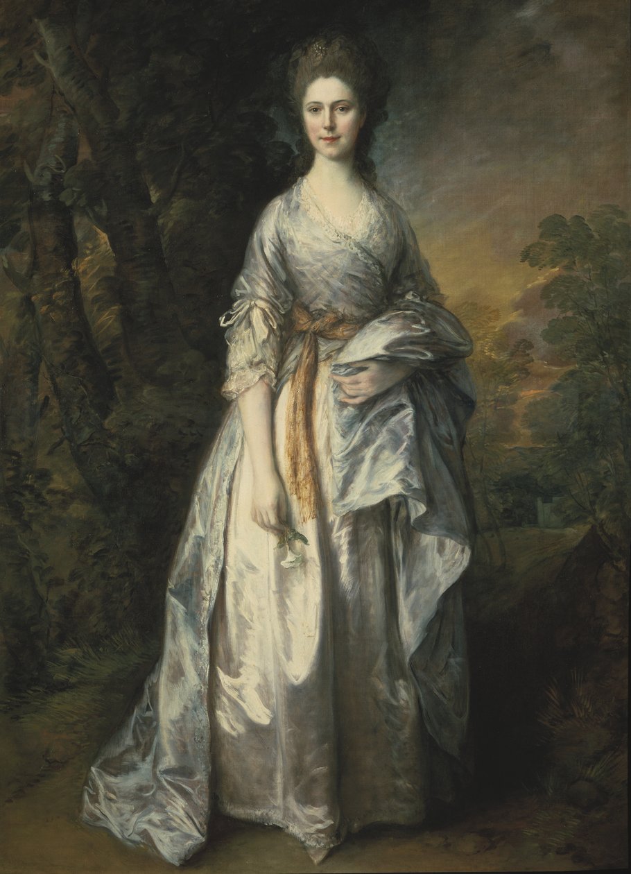 Maria Marowe (z domu Wilmot), Lady Eardley de Spalding - Lady Maria Eardley of Spalding (1743-1794), po Gainsborough, Thomas (1727-1788). Olej na płótnie. Wymiar: 215x149 cm. Muzeum Narodowe w Sztokholmie autorstwa Thomas Gainsborough