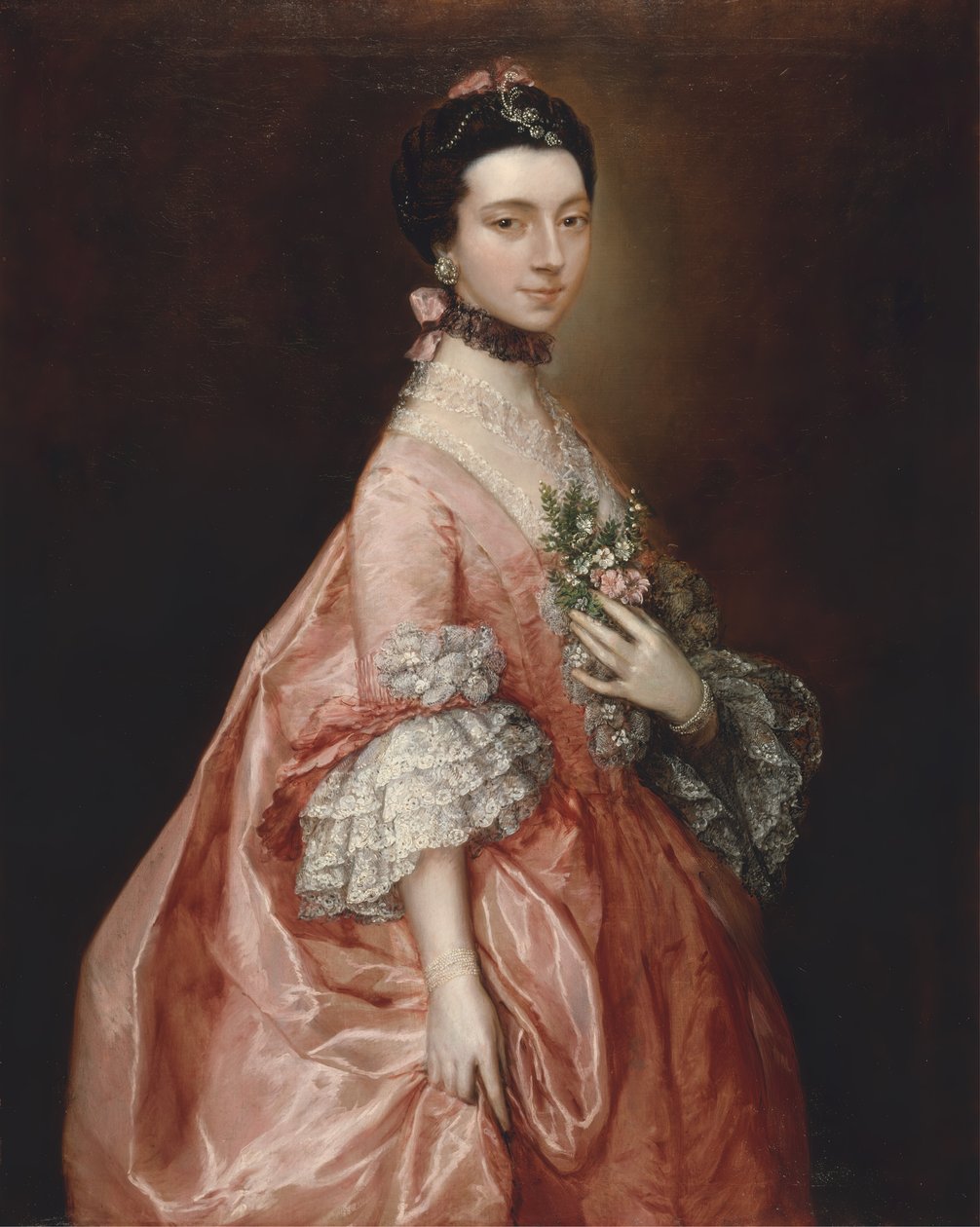 Mary Little, później Lady Carr, ca. 1765. autorstwa Thomas Gainsborough