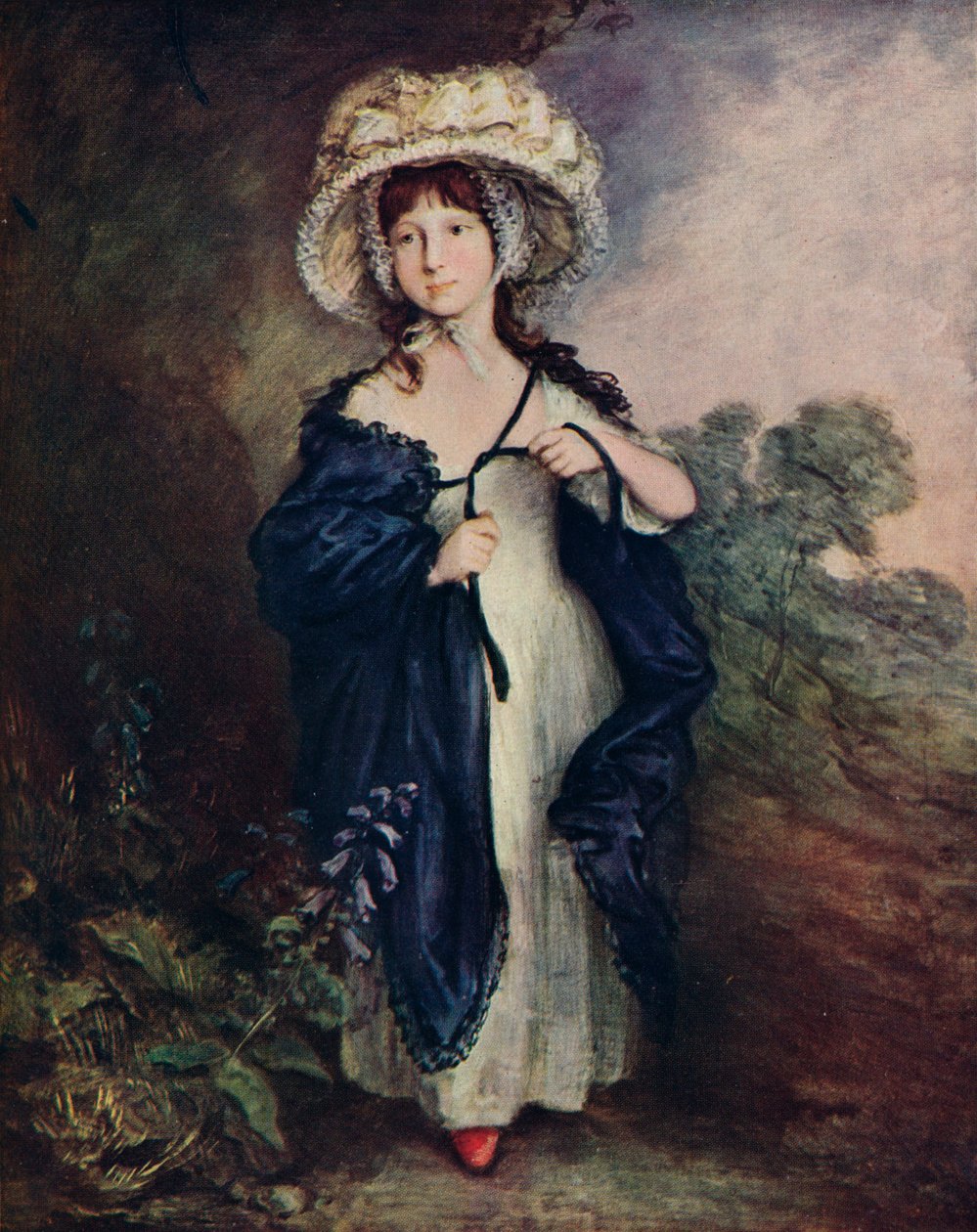Panna Elizabeth Haverfield, ok. 1780 1910 r autorstwa Thomas Gainsborough