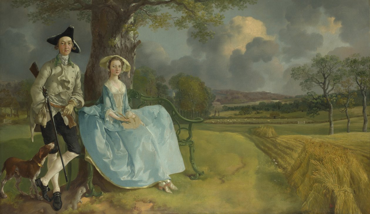 Państwo Andrews, 1750 autorstwa Thomas Gainsborough
