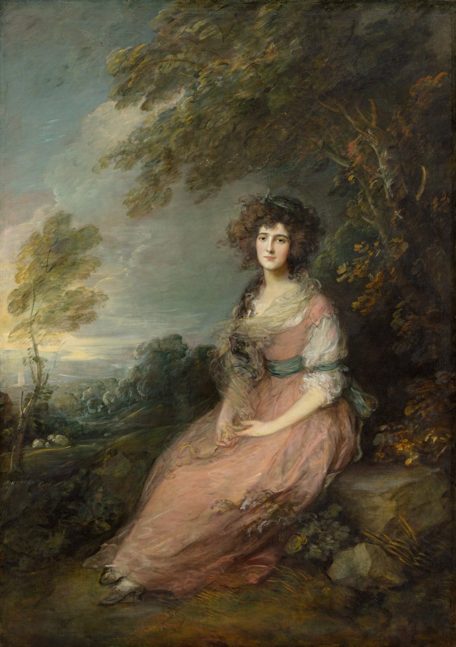 Pani Richard Brinsley Sheridan autorstwa Thomas Gainsborough