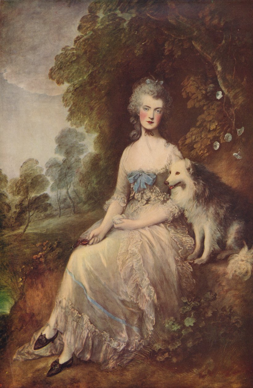 Pani Robinson Perdita, 1781, c1915 autorstwa Thomas Gainsborough