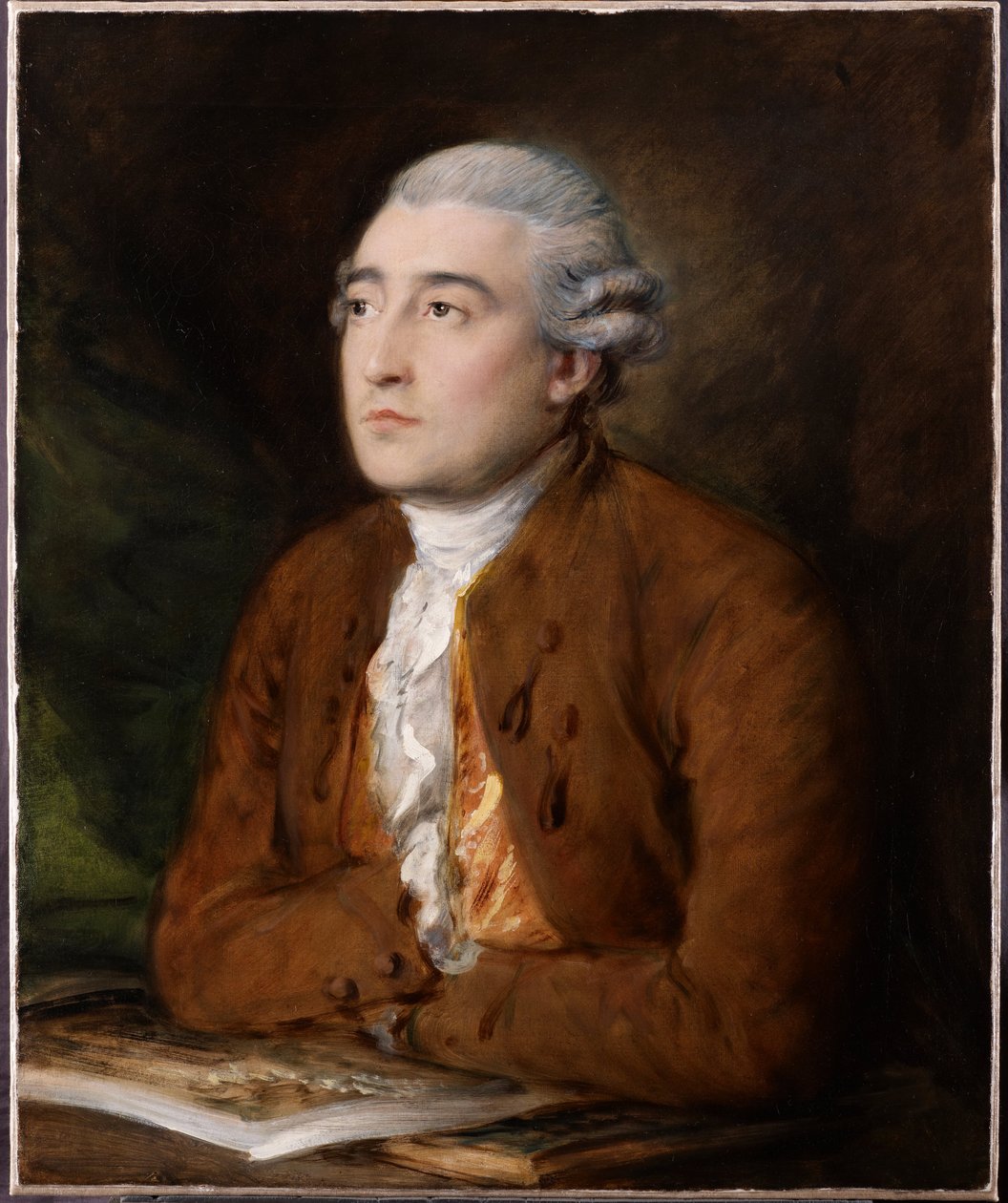 Philippe Jacques de Loutherbourg autorstwa Thomas Gainsborough