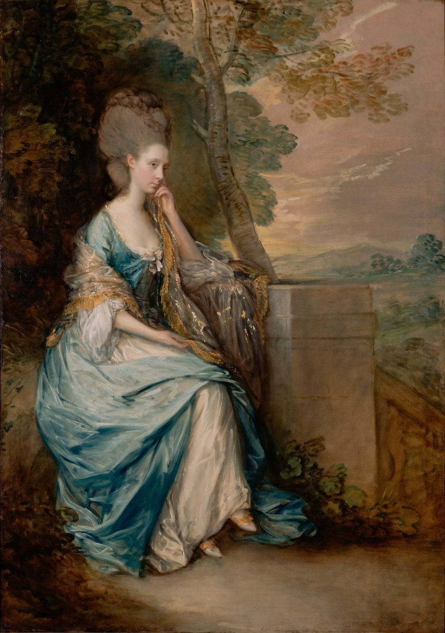 Portret Anny, hrabiny Chesterfield autorstwa Thomas Gainsborough