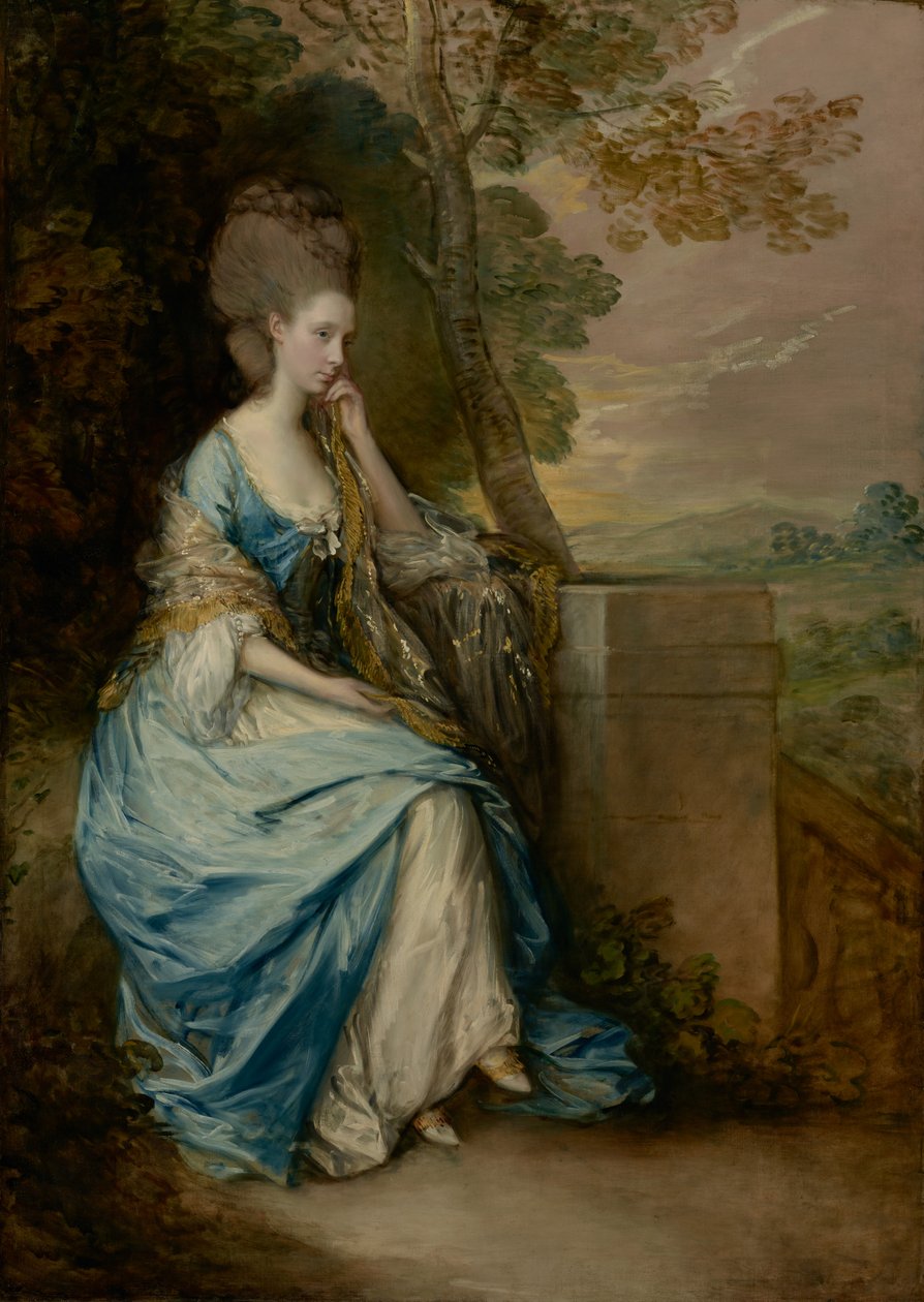Portret Anny, hrabiny Chesterfield autorstwa Thomas Gainsborough