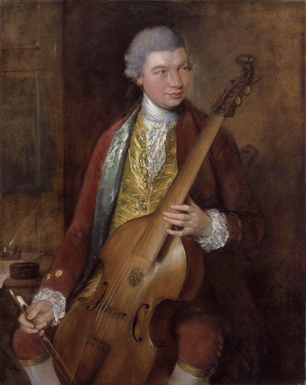 Portret Carla Friedricha Abla (1723-1787) autorstwa Thomas Gainsborough