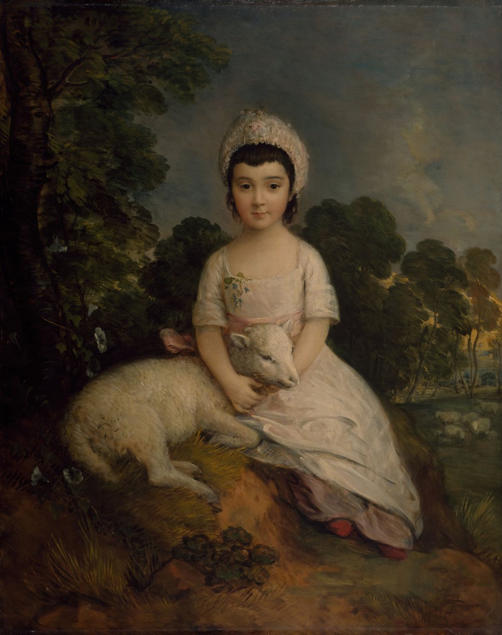 Portret Isabelle Bell Franks. autorstwa Thomas Gainsborough