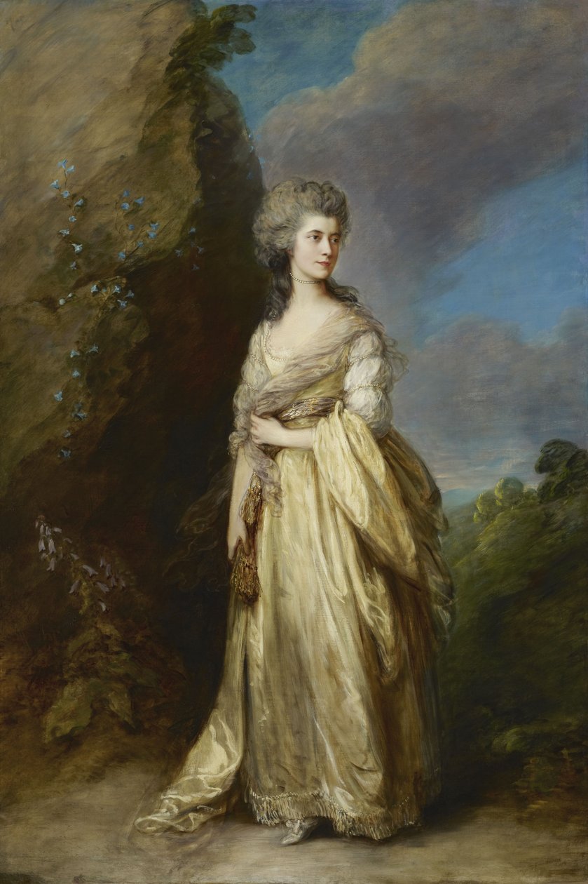 Portret pani Peter William Baker autorstwa Thomas Gainsborough