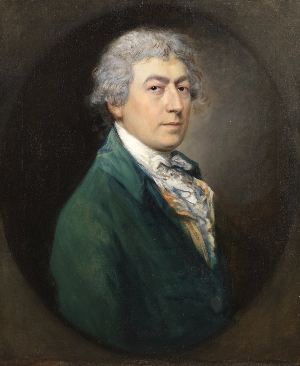 Portret Thomasa Gainsborough, 1774-88 autorstwa Thomas Gainsborough