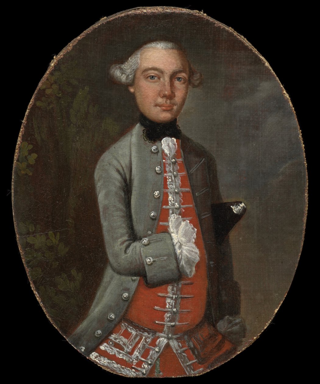 Portret dżentelmena, ok.1745-48 autorstwa Thomas Gainsborough