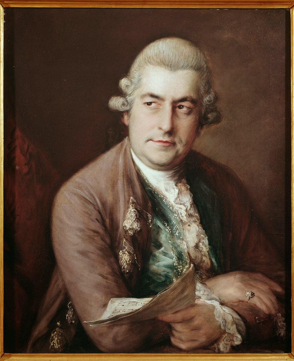 Portret niemieckiego kompozytora Johanna Christiana Bacha autorstwa Thomas Gainsborough