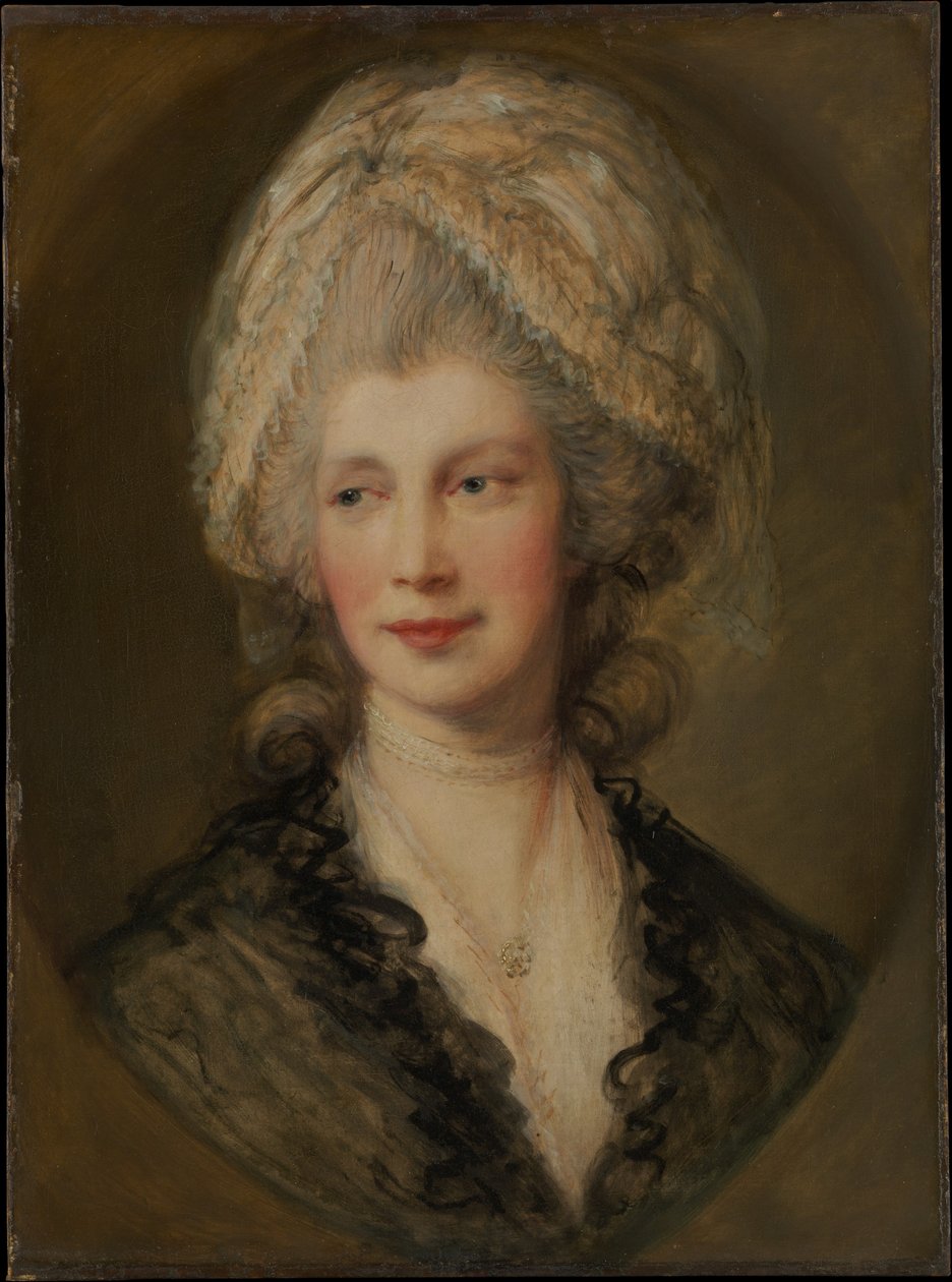 Królowa Charlotte autorstwa Thomas Gainsborough