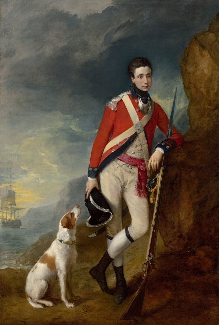 Richard St George Mansergh-St George autorstwa Thomas Gainsborough