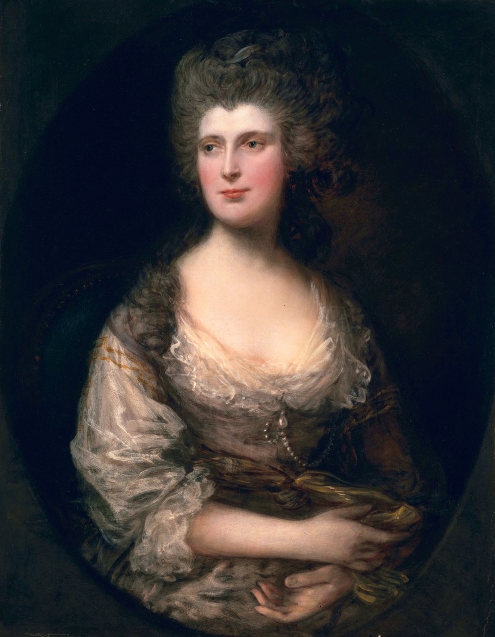 Hon. Anna Fane, ok.1782 autorstwa Thomas Gainsborough