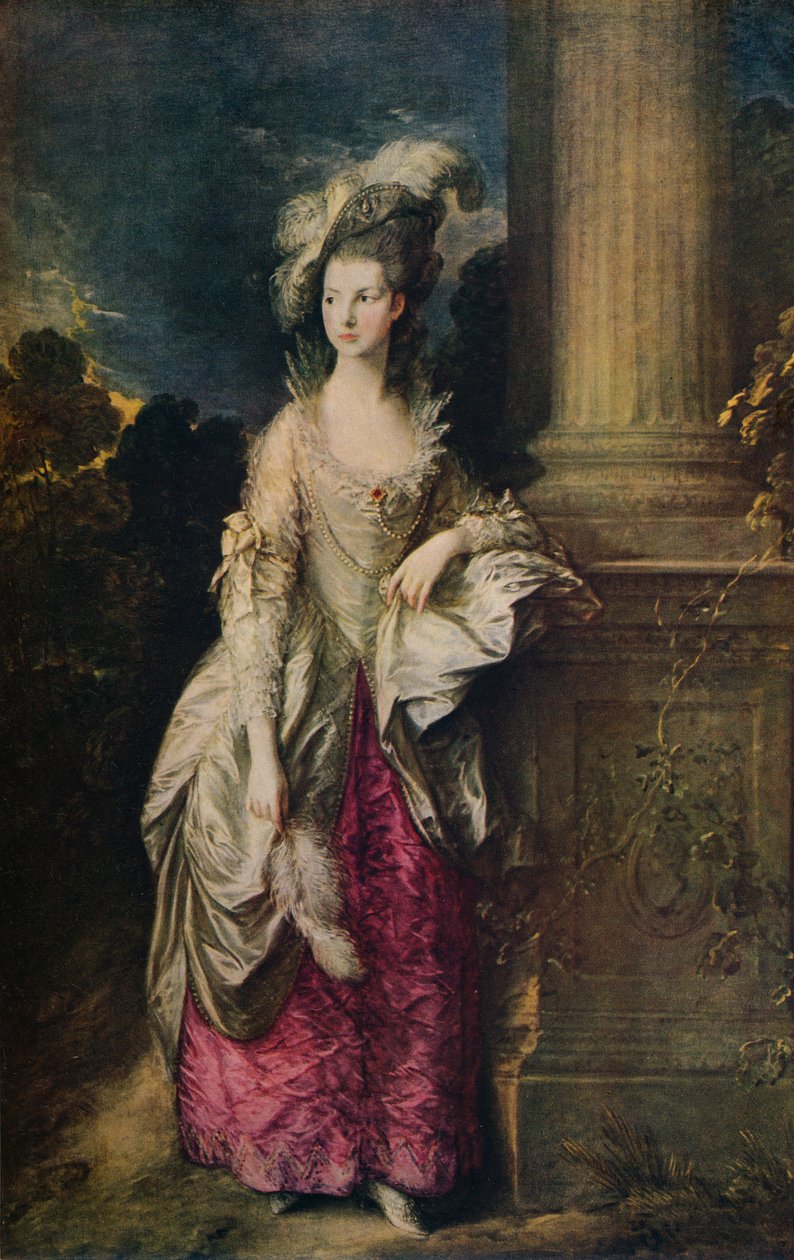 Szanowna Pani Graham, 1775-1777 autorstwa Thomas Gainsborough