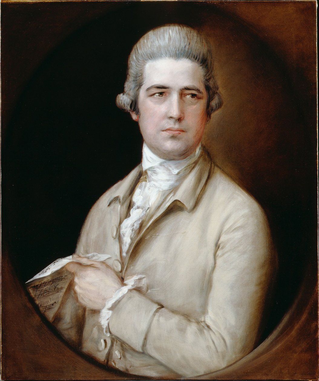Thomas Linley starszy autorstwa Thomas Gainsborough