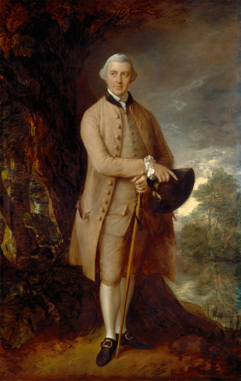 William Johnstone-Pulteney, późniejszy piąty Lord Pulteney, ca. 1772. autorstwa Thomas Gainsborough
