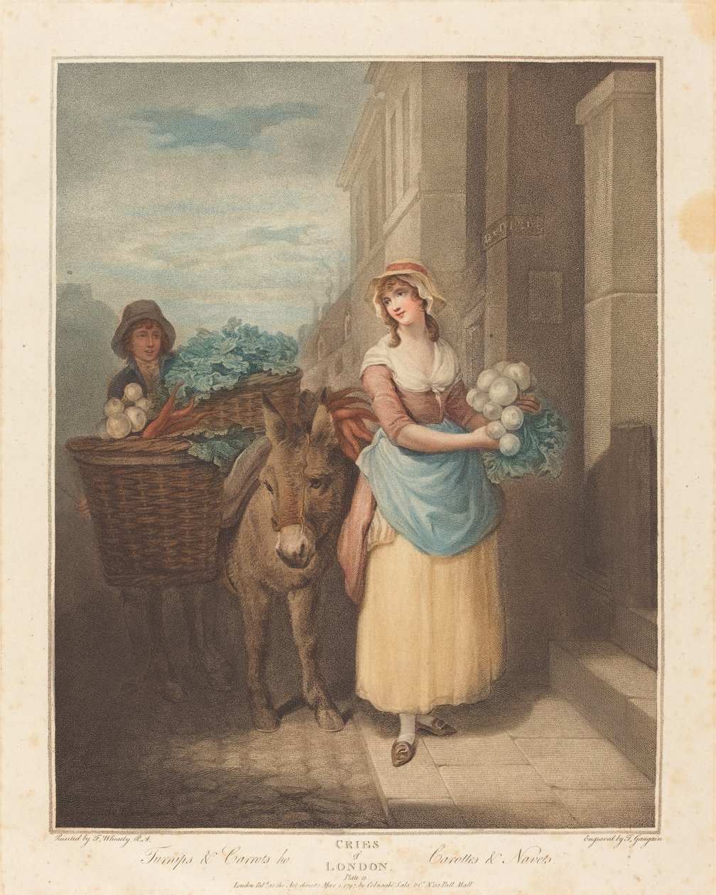 Rzepa i Marchewka Ho autorstwa Thomas Gaugain after Francis Wheatley