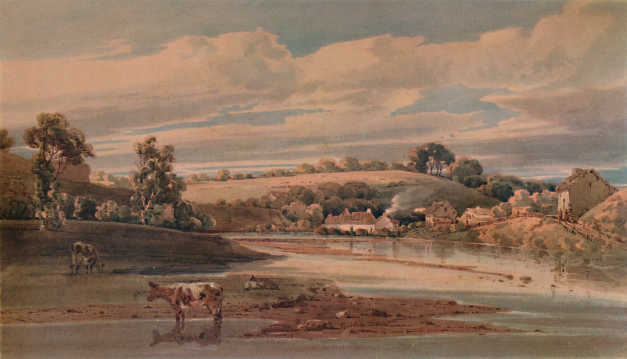 Beddgelert, 1800, 1935 autorstwa Thomas Girtin