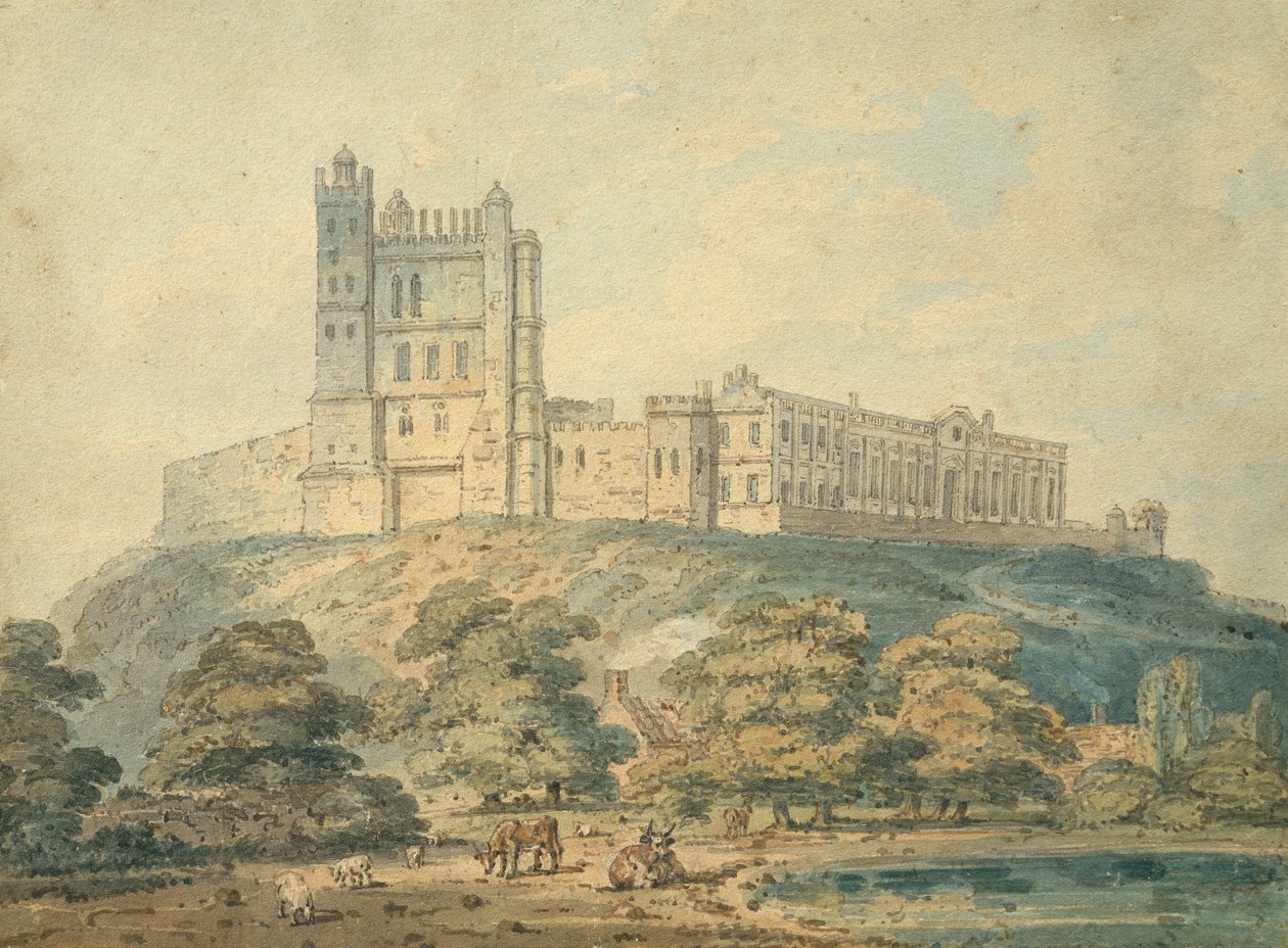 Zamek Bolsover, Derbyshire autorstwa Thomas Girtin