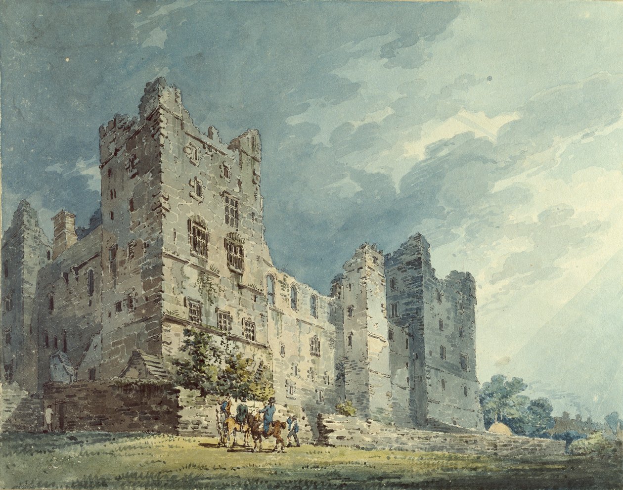 Zamek Bolton, Yorkshire, 1795-1802 autorstwa Thomas Girtin