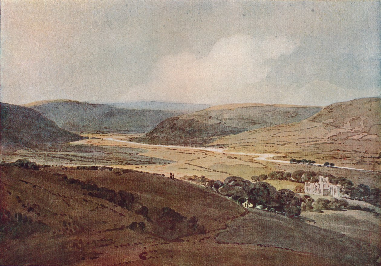 Dolina Powietrza, ok. 1800 autorstwa Thomas Girtin