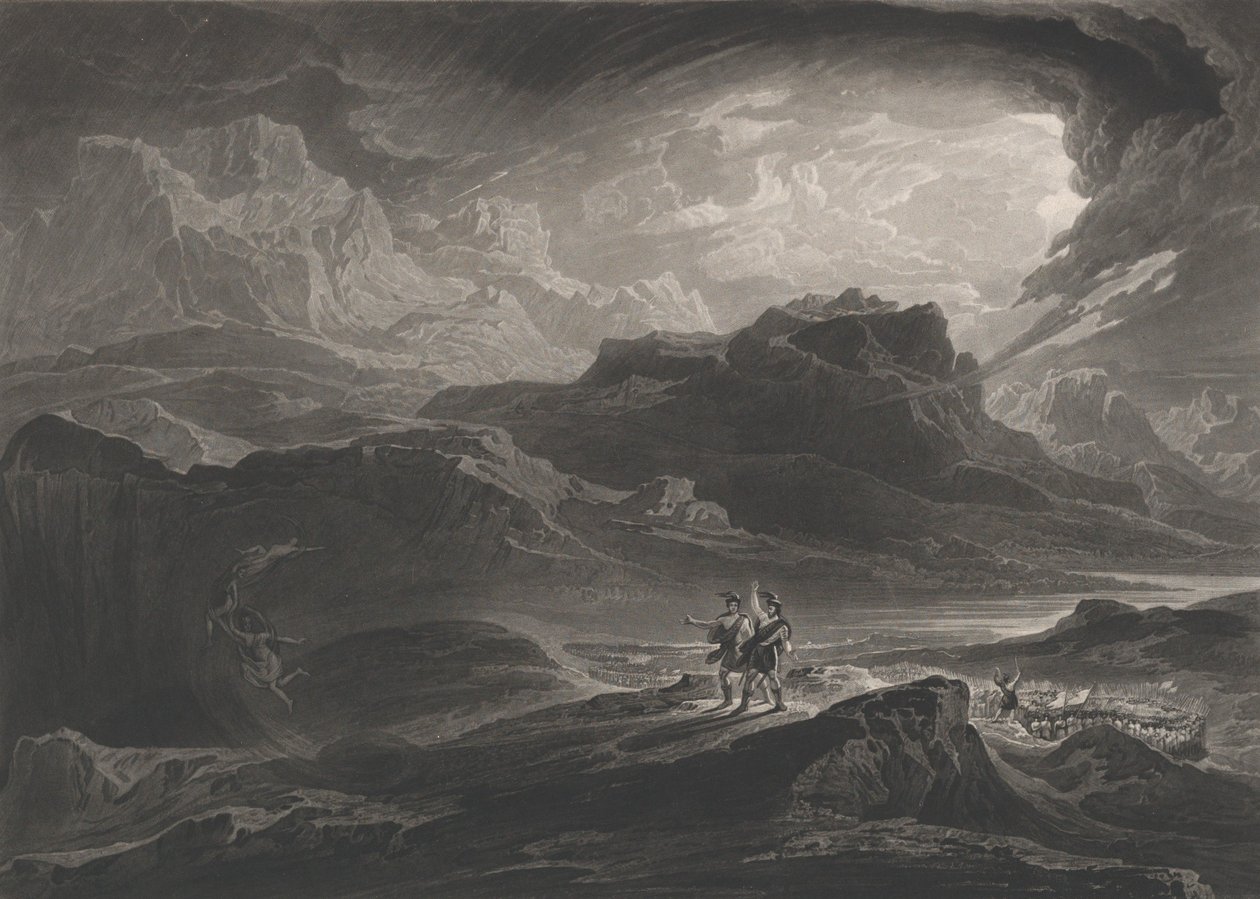 Makbet, 1828. autorstwa Thomas Goff Lupton