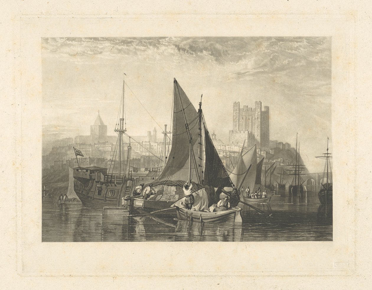 Rochester nad rzeką Medway autorstwa Thomas Goff Lupton