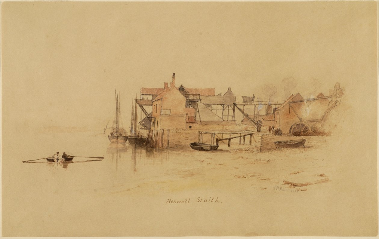 Benwell Staith autorstwa Thomas H. Hair