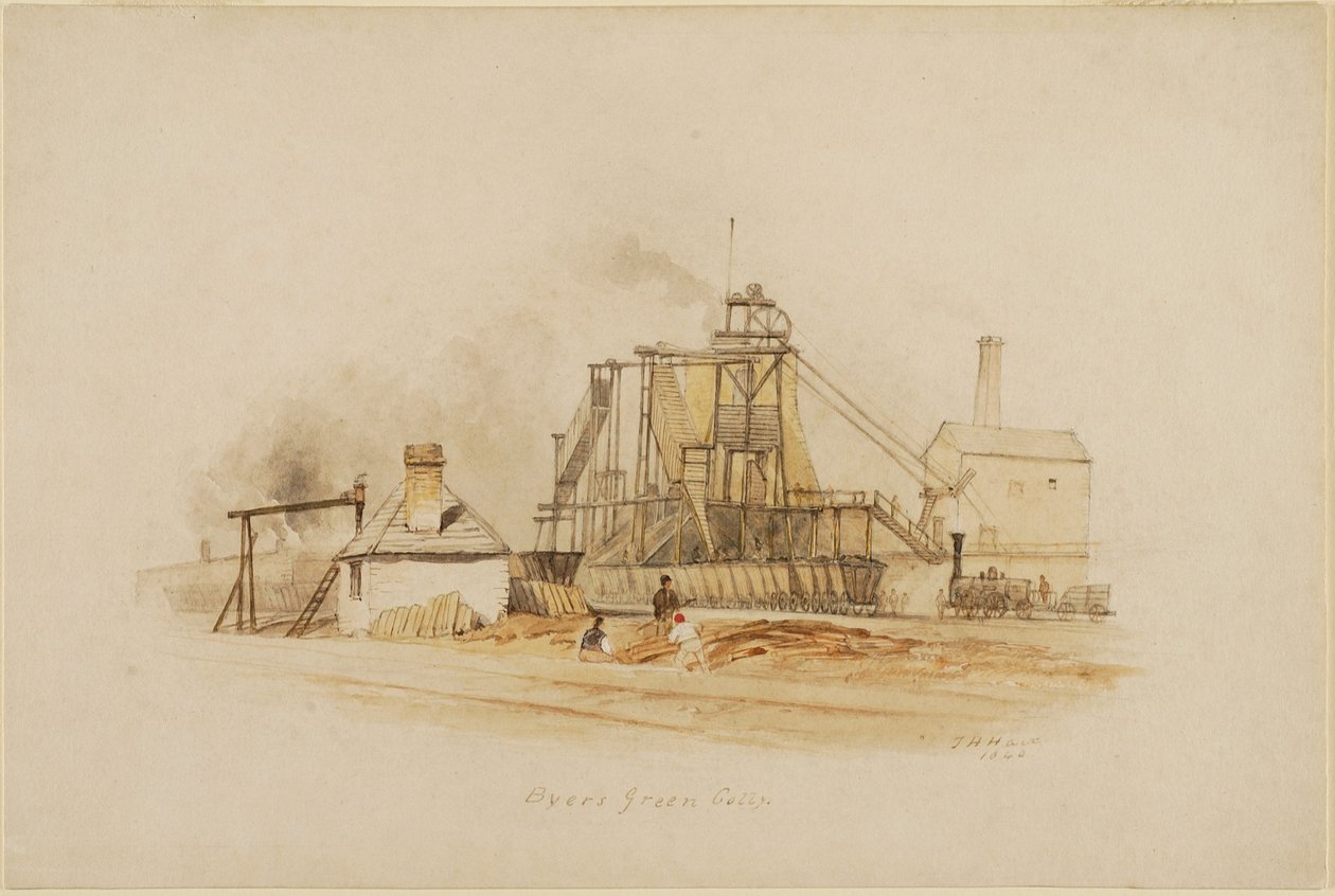 Byers Green Colliery autorstwa Thomas H. Hair