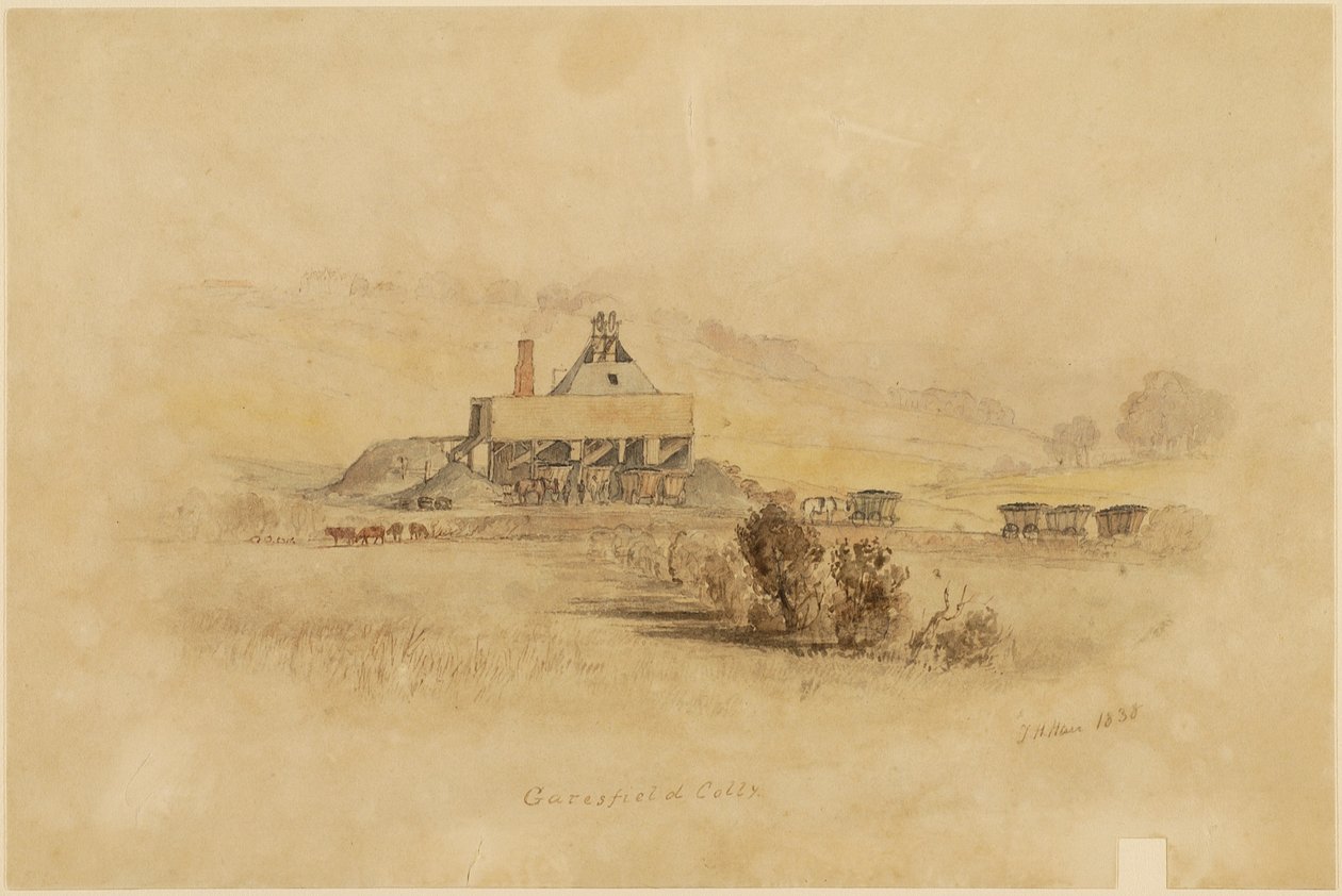 Garesfield Colliery autorstwa Thomas H. Hair