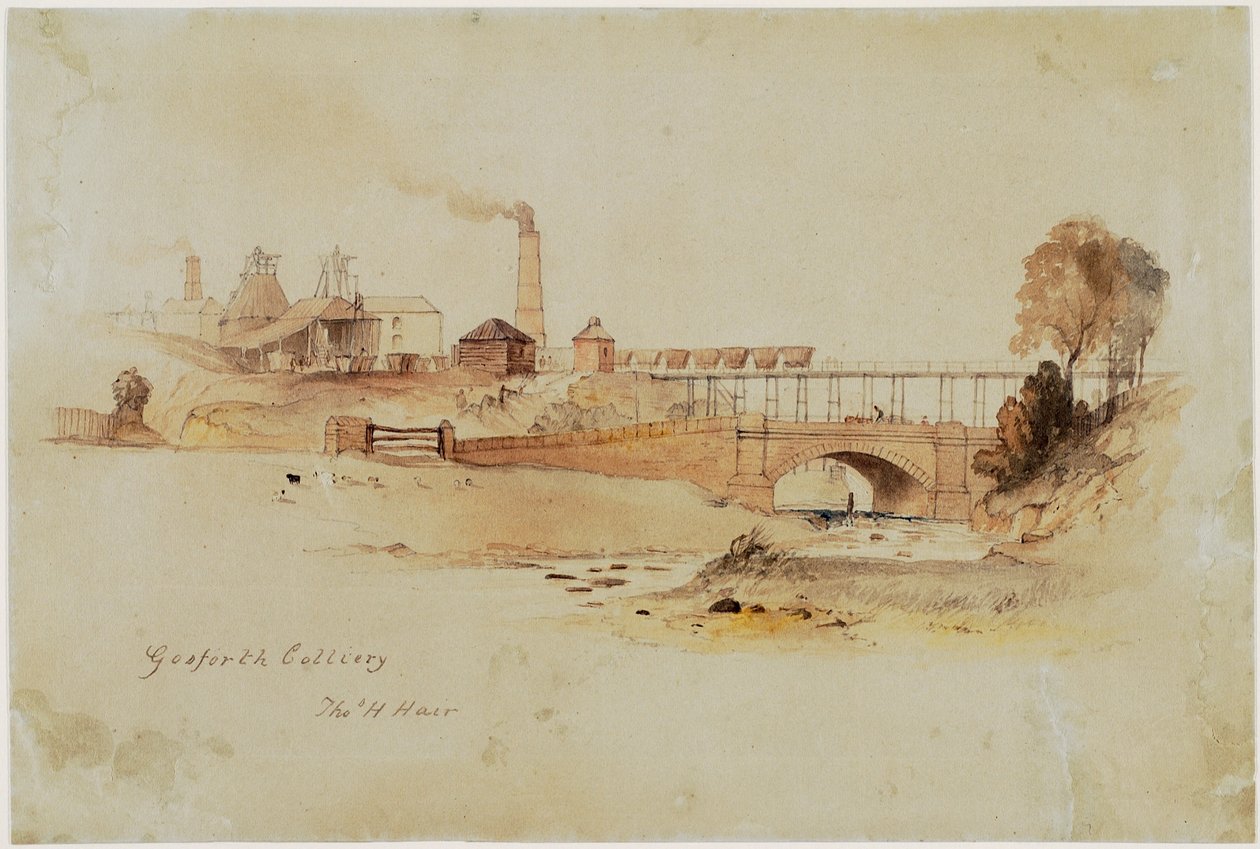 Kopalnia Gosforth autorstwa Thomas H. Hair