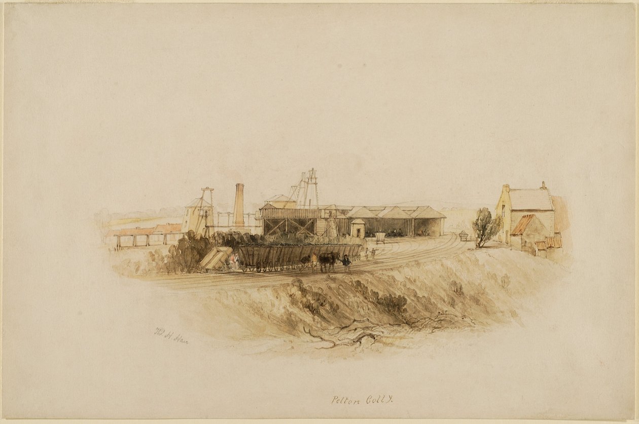 Kopalnia Pelton autorstwa Thomas H. Hair