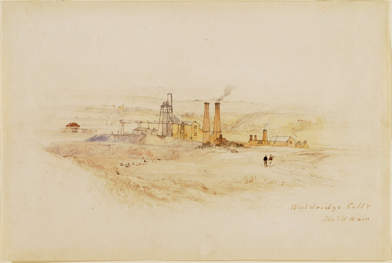 Kopalnia Waldridge autorstwa Thomas H. Hair