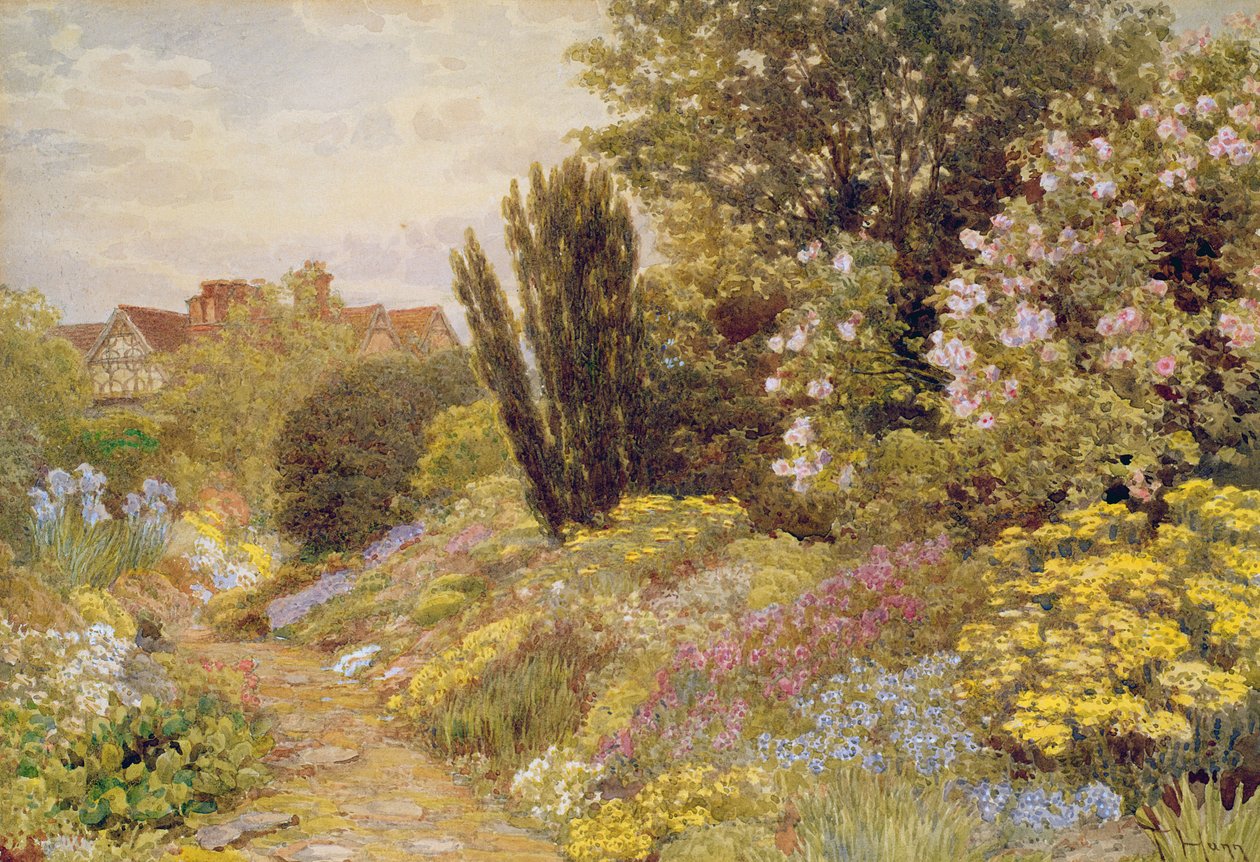 Ogrody Alpejskie w Tangley Manor autorstwa Thomas H. Hunn