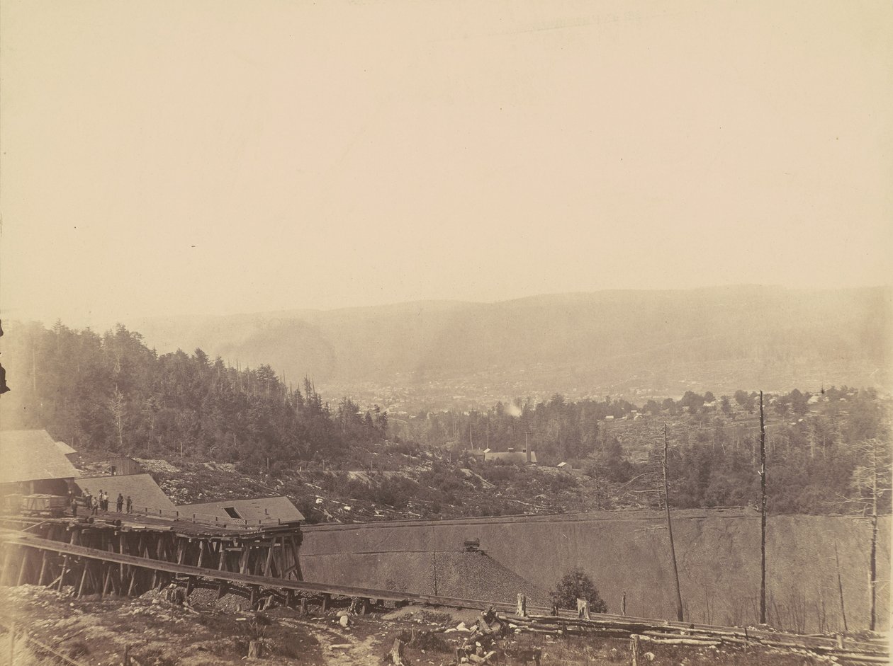 Von Storch Breaker, Del.  Hudson Canal Co., ok. 1863-1865 (zdjęcie) autorstwa Thomas H. Johnson