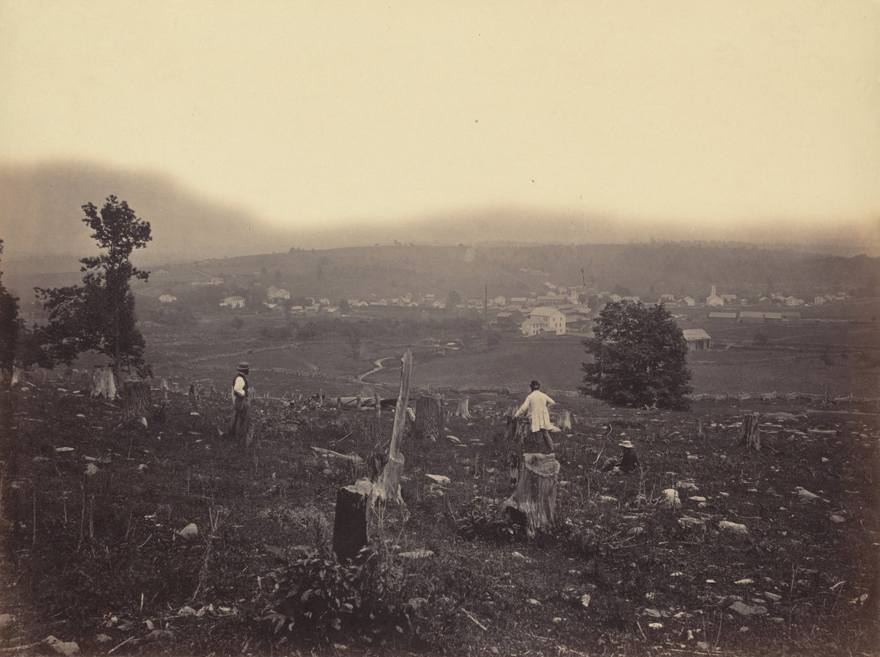 Waymart, Del. & Hudson Canal Co. 1863-1865. autorstwa Thomas H. Johnson