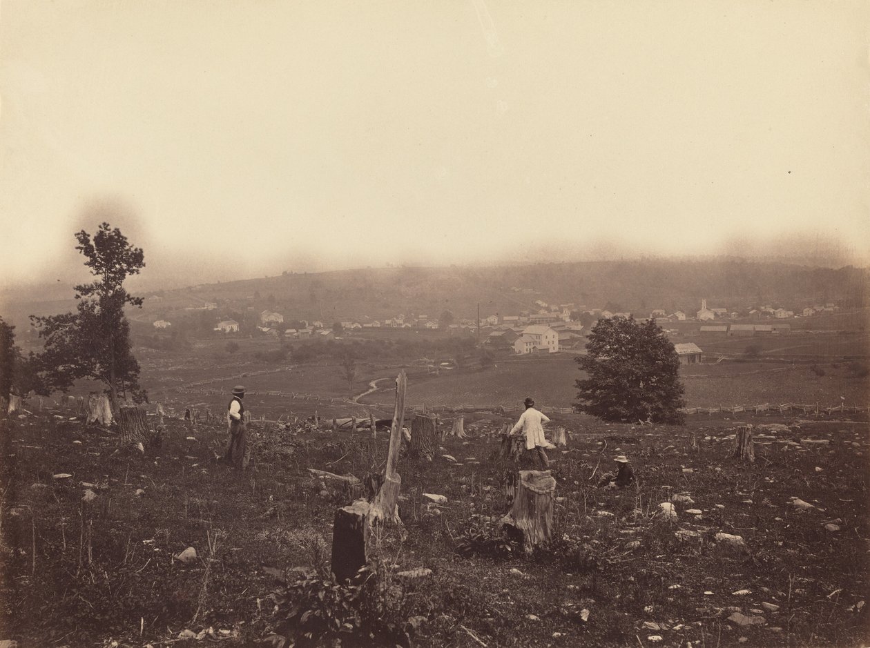 Waymart, ok. godz. 1863-1865. autorstwa Thomas H. Johnson