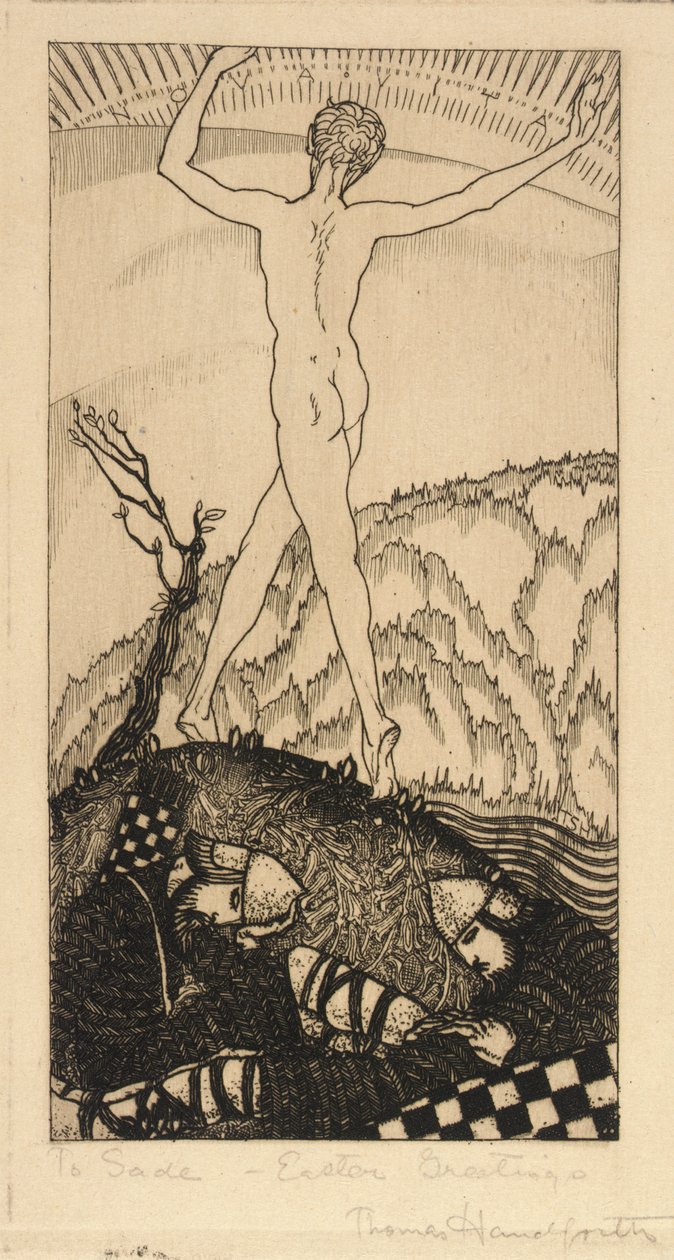 Życzenia Wielkanocne autorstwa Thomas Handforth