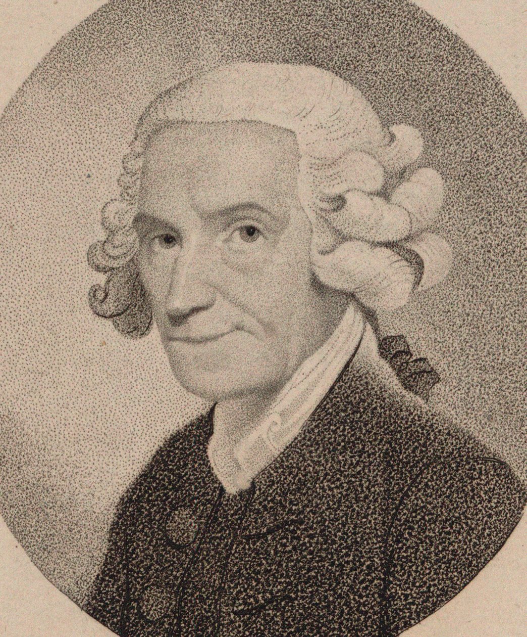 Portret organisty i kompozytora Jamesa Naresa 1715-1783, 1795. autorstwa Thomas Hardy