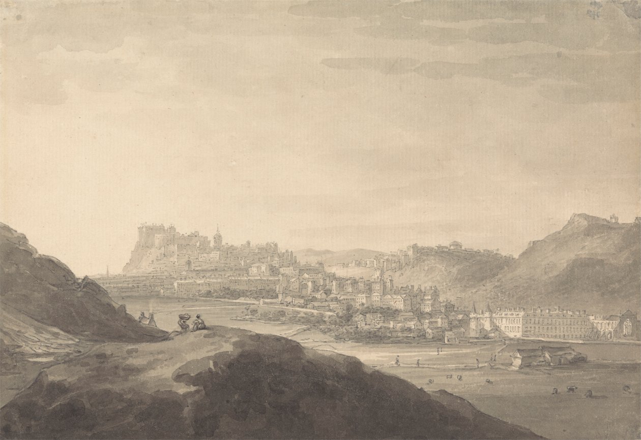 Edynburg autorstwa Thomas Hearne