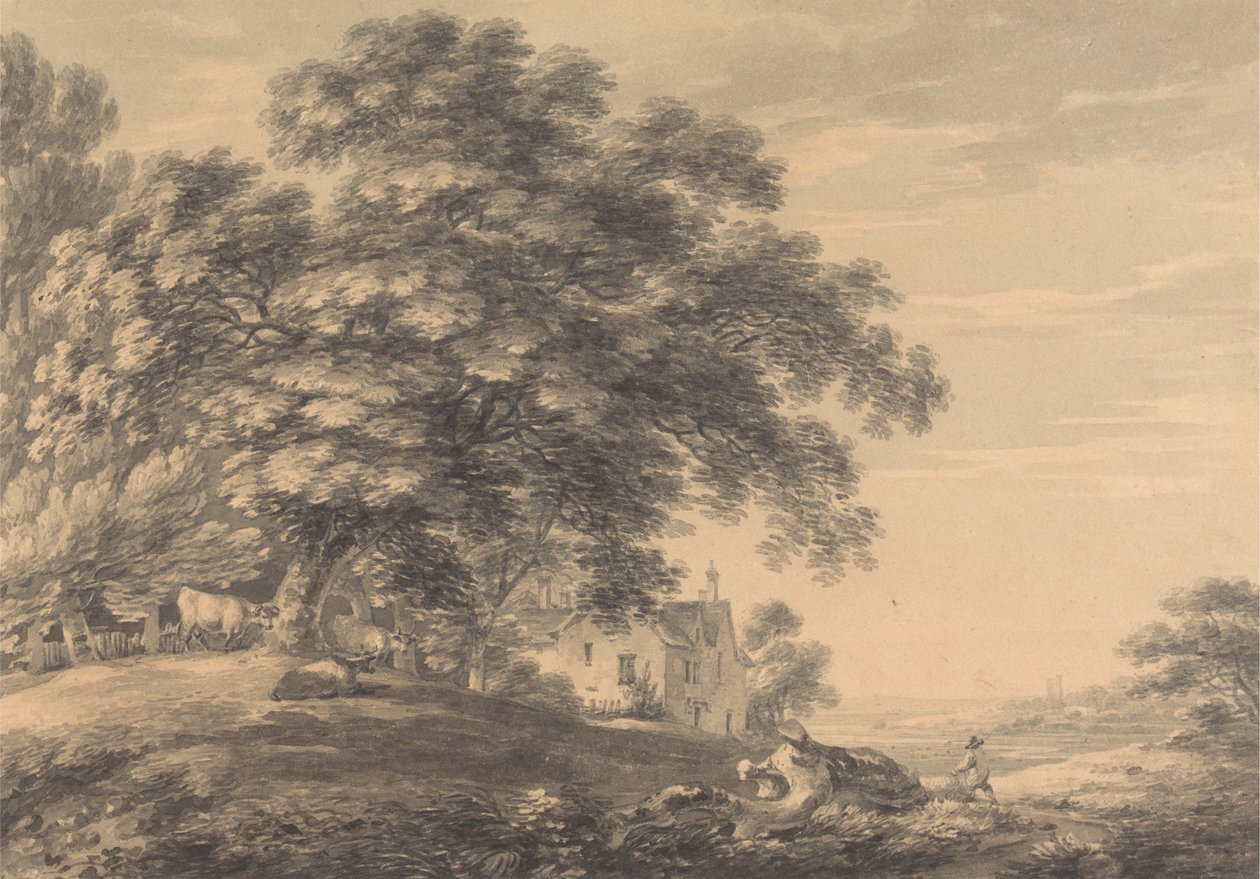 polimento paisagístico autorstwa Thomas Hearne