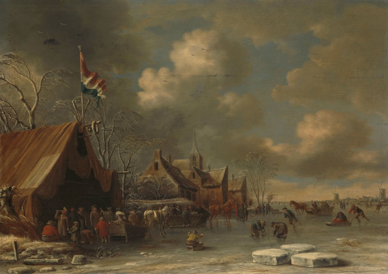 Ciesząc się lodem autorstwa Thomas Heeremans