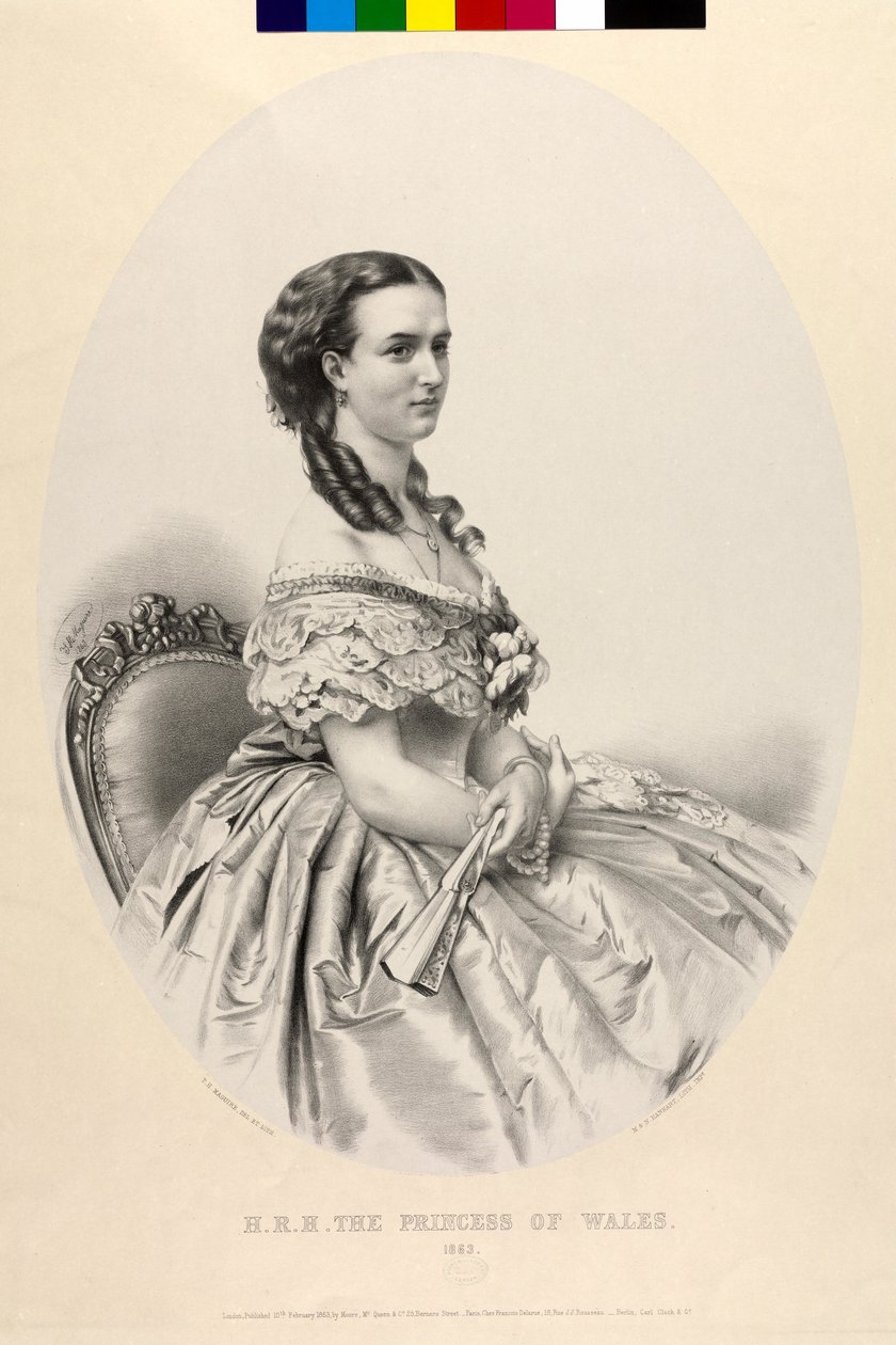 Księżniczka Danii Aleksandra autorstwa Thomas Herbert Maguire