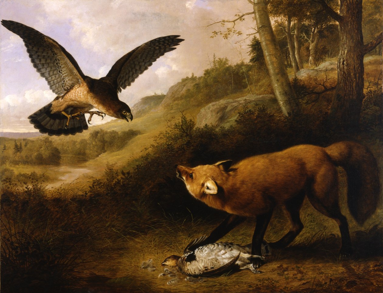 Sporna gra autorstwa Thomas Hewes Hinckley